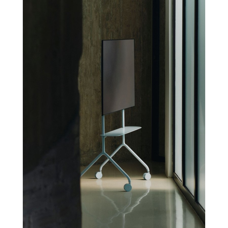 Pedestal Moon Light TV-St&auml;nder 100 cm, Powder Blue